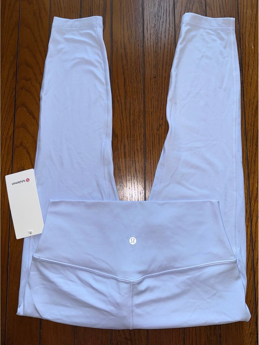 Lululemon Align High Rise 25” Pastel Blue Double Lined Size 10 NWT